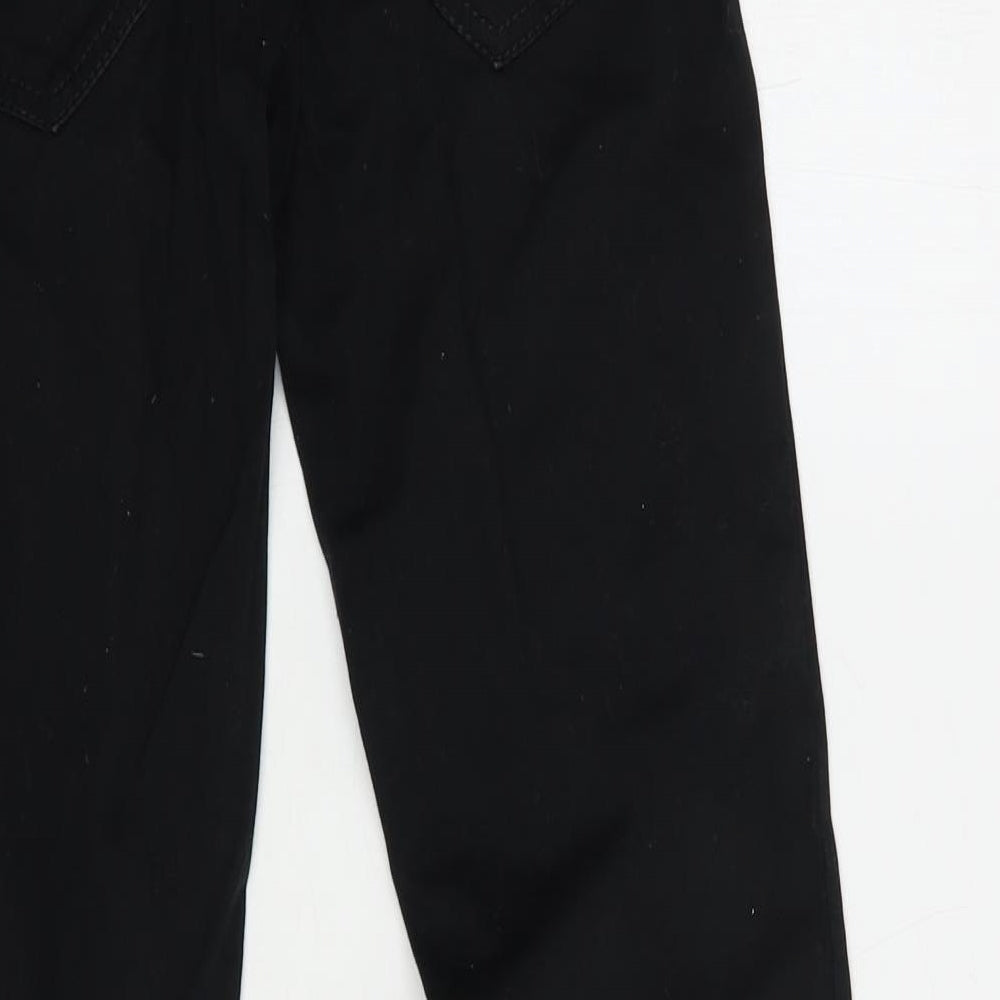 NEXT Girls Black  Cotton Skinny Jeans Size 13 Years  Regular Button
