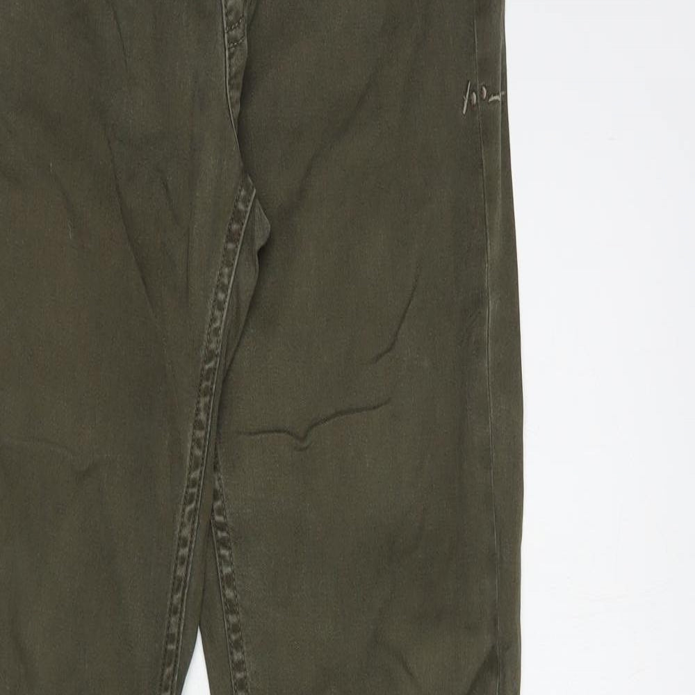 E-last-fit Womens Green  Cotton Jegging Jeans Size 8 L32 in Regular