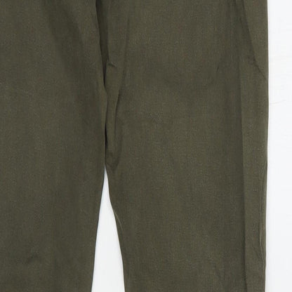 E-last-fit Womens Green  Cotton Jegging Jeans Size 8 L32 in Regular
