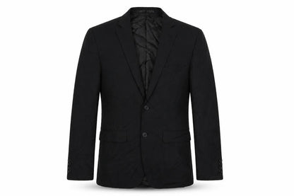 Cedarwood State Mens Black Jacket Blazer Size 38 Button