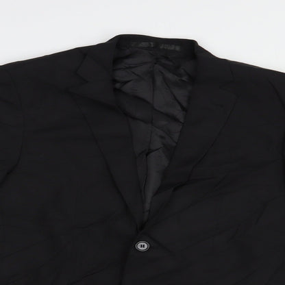Mens UK Size 38 Cedarwood State Black Jacket