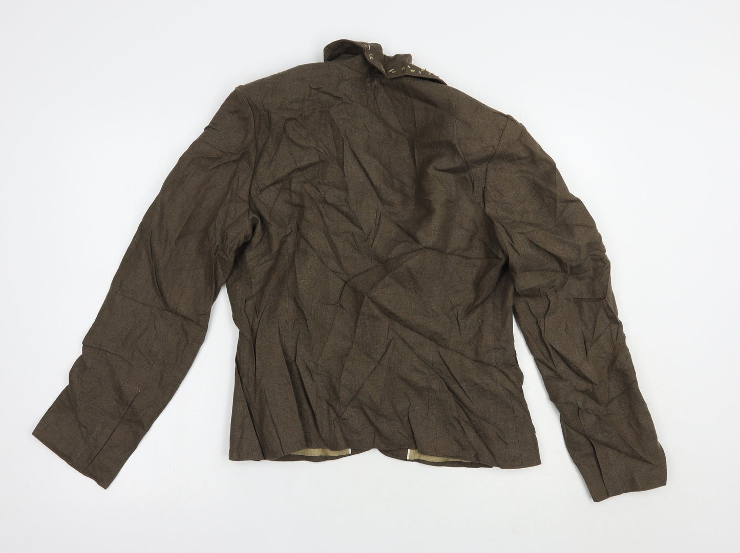 Womens UK Size 14 Per Una Brown Jacket