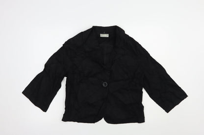Womens UK Size 16 Wallis Black Jacket
