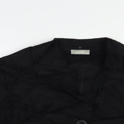 Womens UK Size 16 Wallis Black Jacket