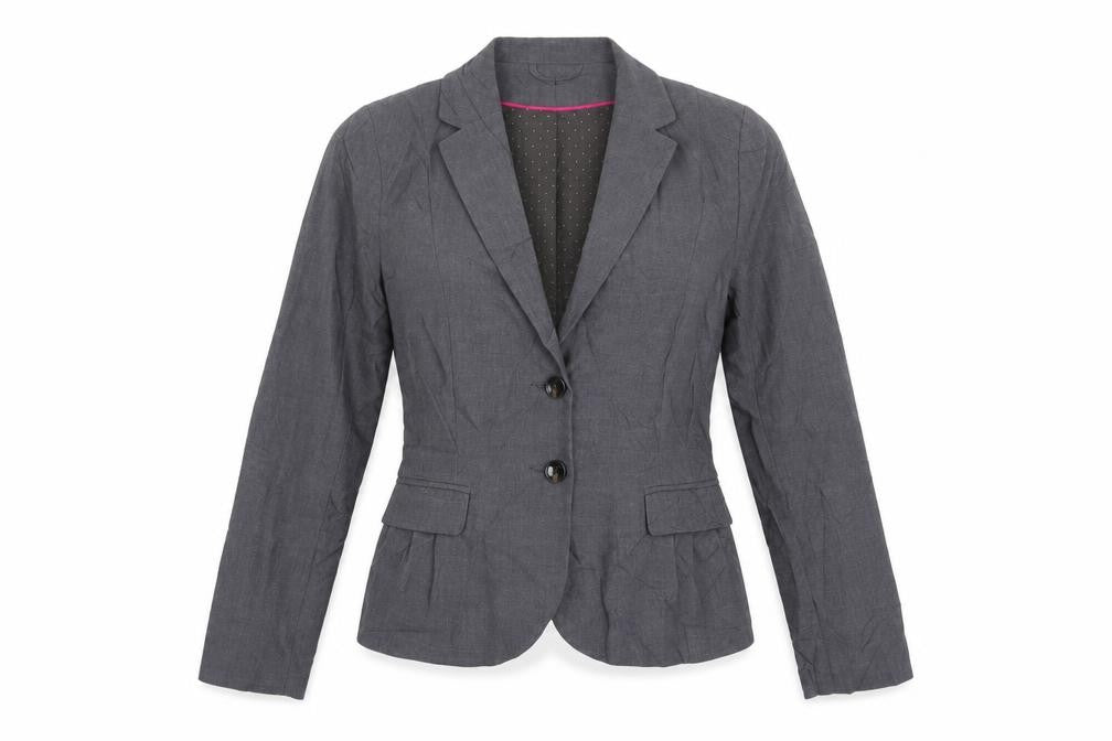 Womens UK Size 8 H&M Grey Jacket