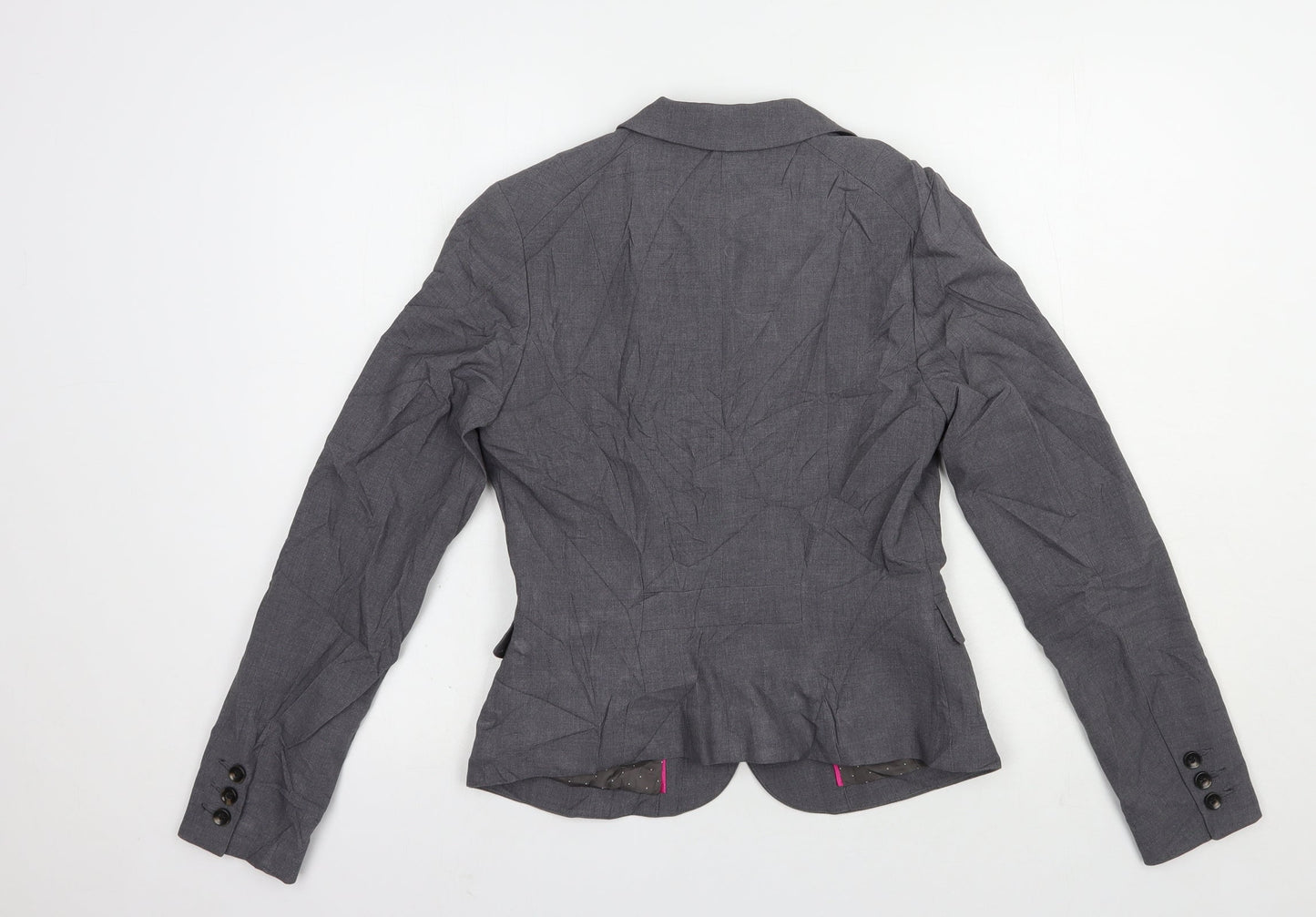 Womens UK Size 8 H&M Grey Jacket
