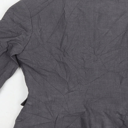 Womens UK Size 8 H&M Grey Jacket
