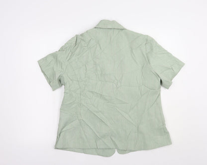 Womens UK Size 16 Bonmarché Green Jacket