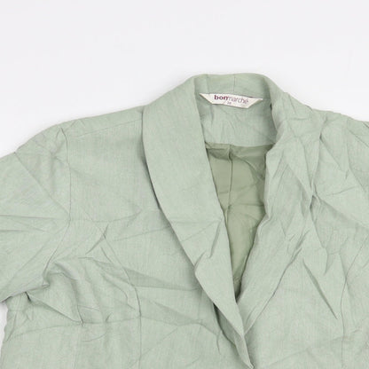 Womens UK Size 16 Bonmarché Green Jacket