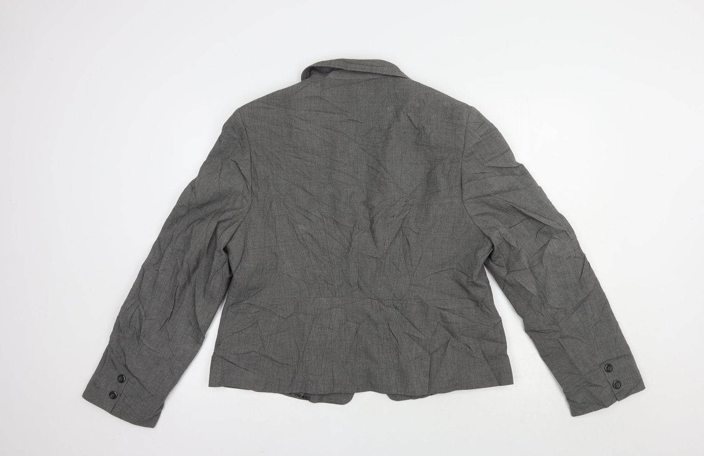 George Womens Grey   Jacket Blazer Size 18  Button