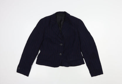 Womens UK Size 12 Preworn Blue Jacket