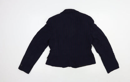 Womens UK Size 12 Preworn Blue Jacket