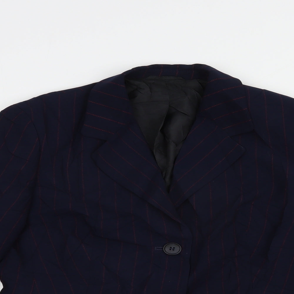 Womens UK Size 12 Preworn Blue Jacket