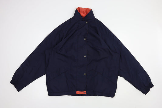 Womens UK Size 18 Proquip Blue Windbreaker Coat