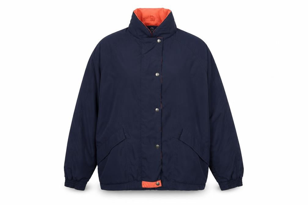 Womens UK Size 18 Proquip Blue Windbreaker Coat