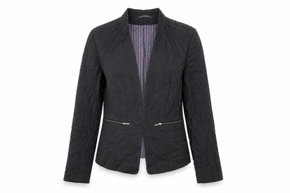 Next Womens Grey   Jacket Blazer Size 12  Hook & Eye