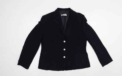 Gerry Weber Womens Blue   Jacket Blazer Size 16  Button