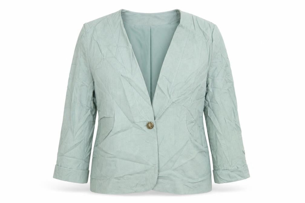 Womens UK Size 16 David Barry Green Jacket