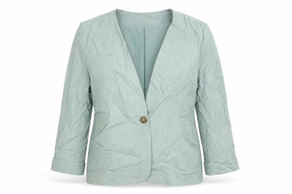 Womens UK Size 16 David Barry Green Jacket