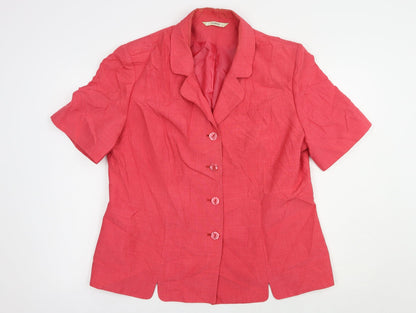 George Womens Pink   Jacket Blazer Size 18  Button