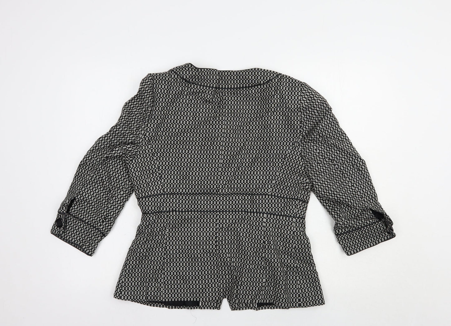 Womens UK Size 14 Preworn Black Jacket
