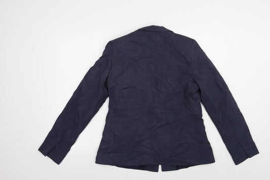 Bay Womens Blue   Jacket Blazer Size 14  Button