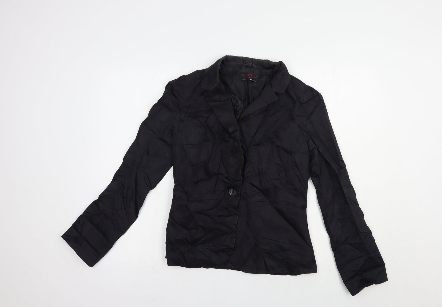 Womens UK Size 10 New Look Black Jacket