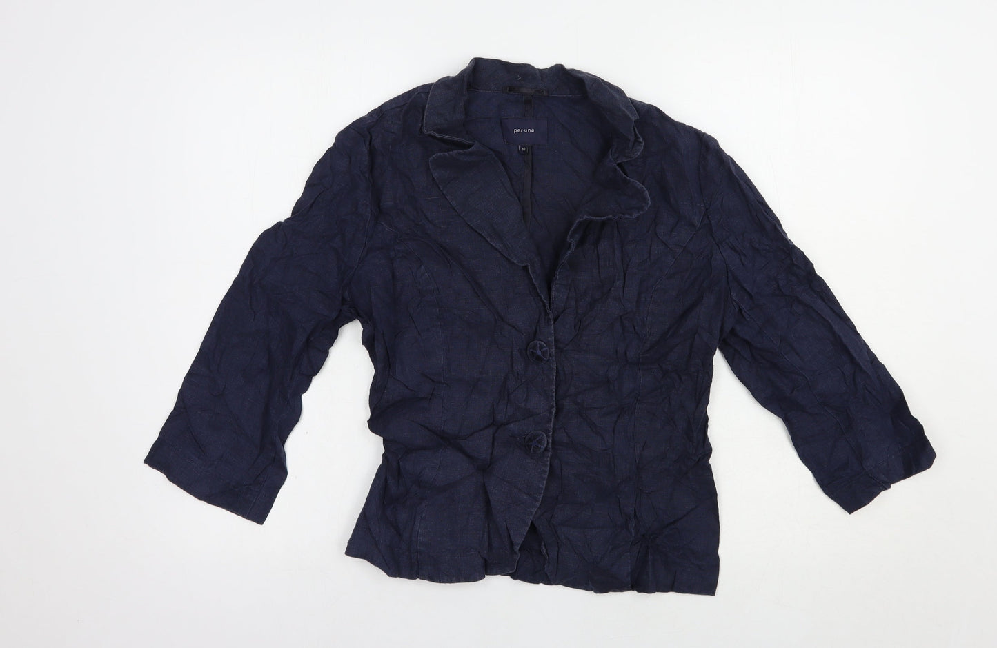 Womens UK Size 10 Per Una Blue Jacket