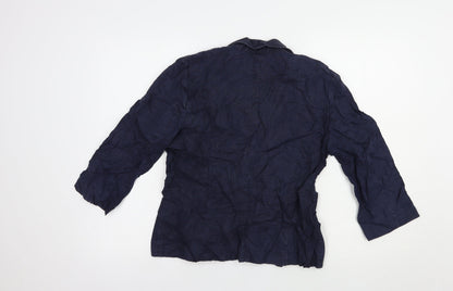 Womens UK Size 10 Per Una Blue Jacket