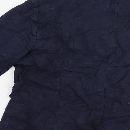 Womens UK Size 10 Per Una Blue Jacket