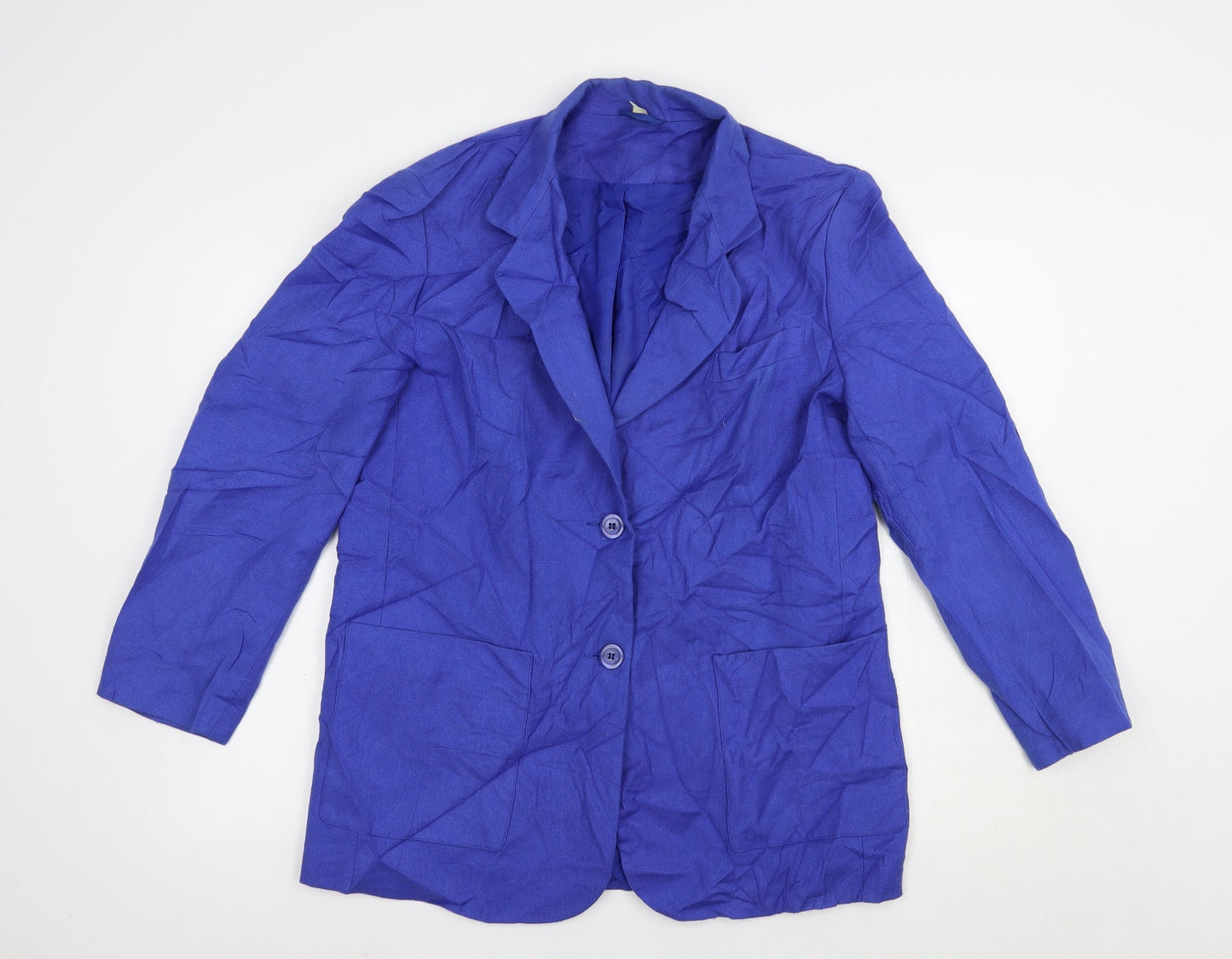 Womens UK Size 12 Preworn Blue Jacket