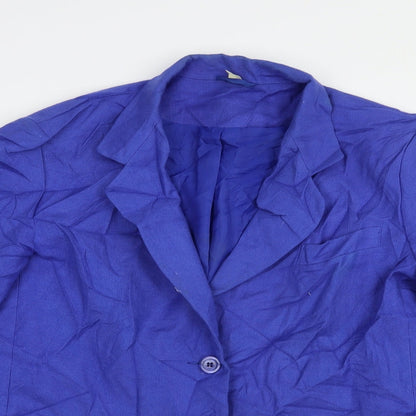 Womens UK Size 12 Preworn Blue Jacket