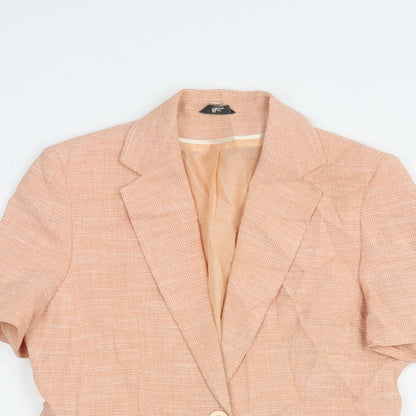 Klass Womens Pink   Jacket Blazer Size 12  Button
