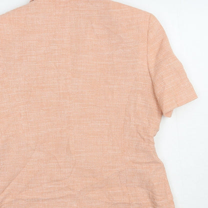 Klass Womens Pink   Jacket Blazer Size 12  Button