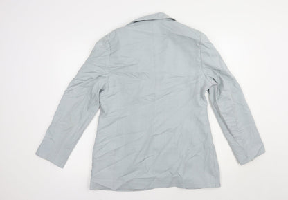 Berkertex Womens Grey   Jacket Blazer Size 12  Button