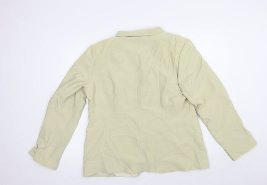 Roman Womens Beige   Jacket Blazer Size 20  Button