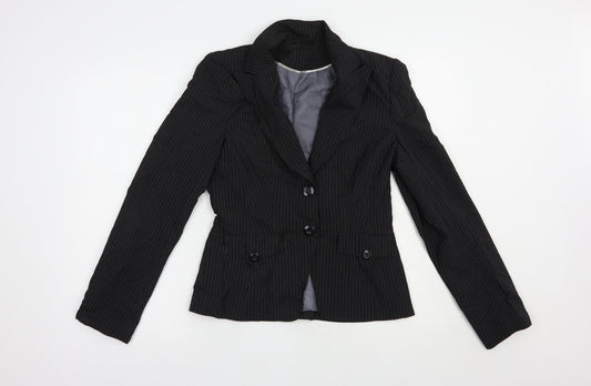 Womens UK Size 8 Dorothy Perkins Black Jacket