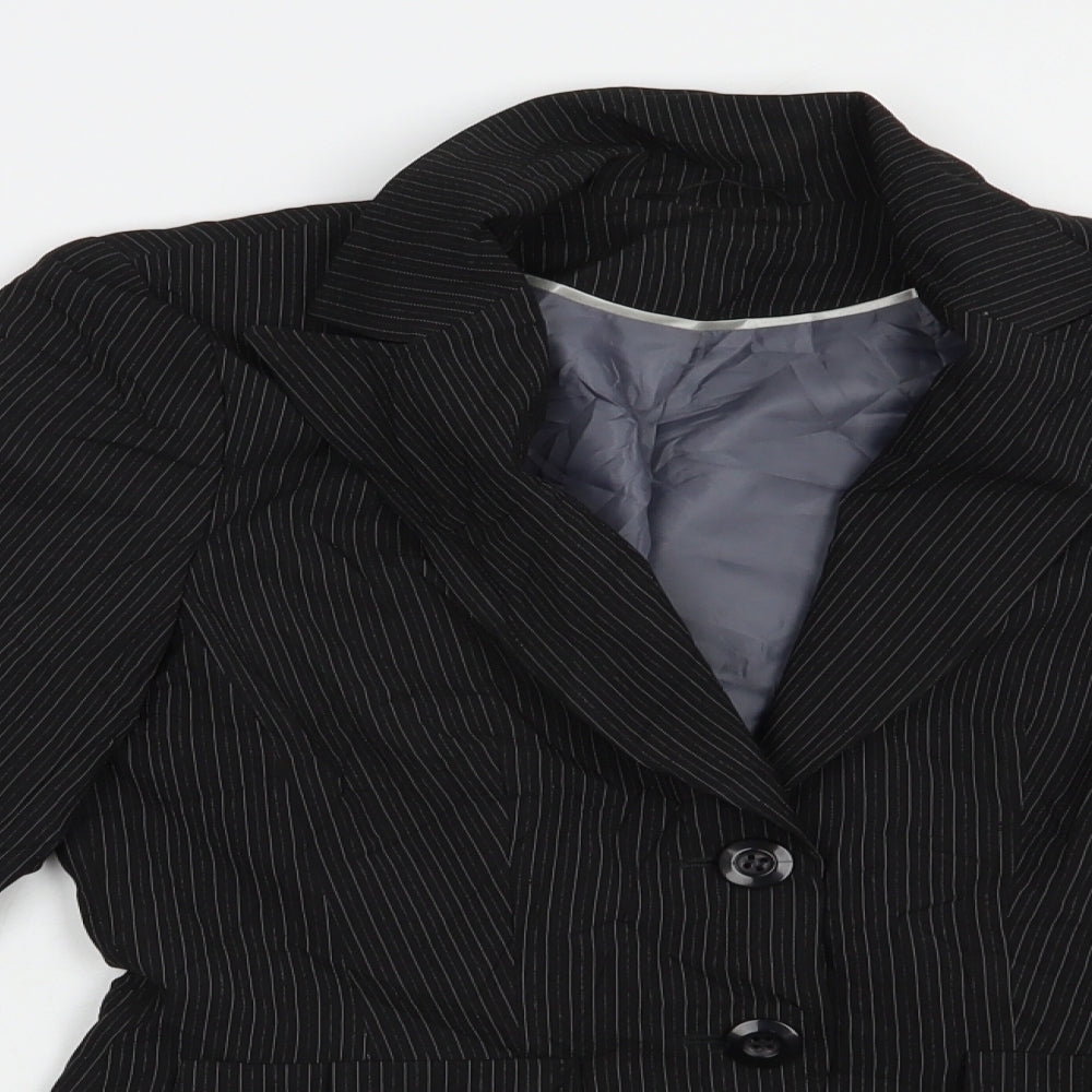 Womens UK Size 8 Dorothy Perkins Black Jacket