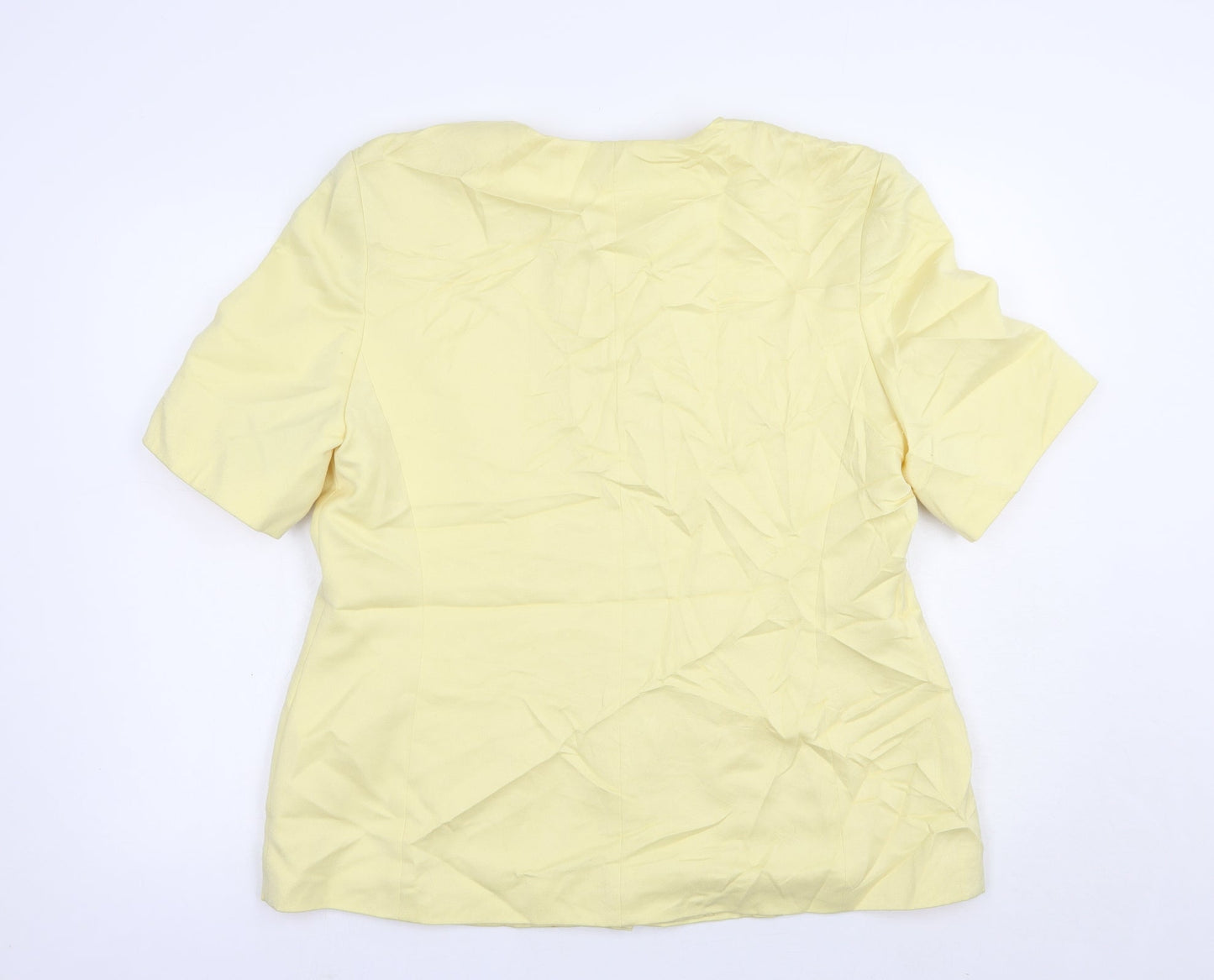 Womens UK Size 16 Affinity Yellow Jacket