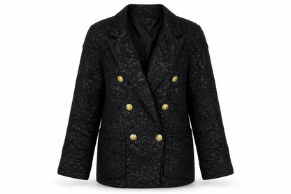 Joanna Hope Womens Black Floral  Jacket Blazer Size 14