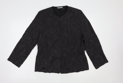 Womens UK Size 16 Marks and Spencer Grey Jacket