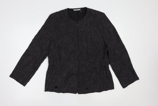 Womens UK Size 16 Marks and Spencer Grey Jacket