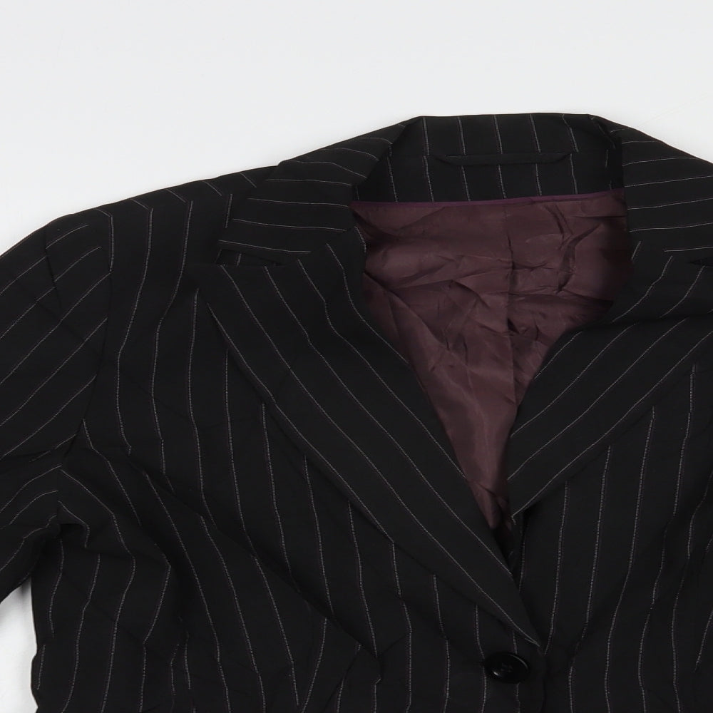Womens UK Size 14 Dorothy Perkins Black Jacket