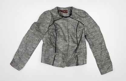 Womens UK Size 10 Savoir Silver Jacket