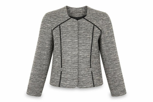 Womens UK Size 10 Savoir Silver Jacket