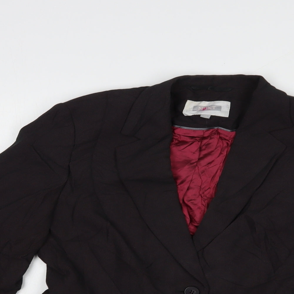 Womens UK Size 10 NEXT Black Jacket