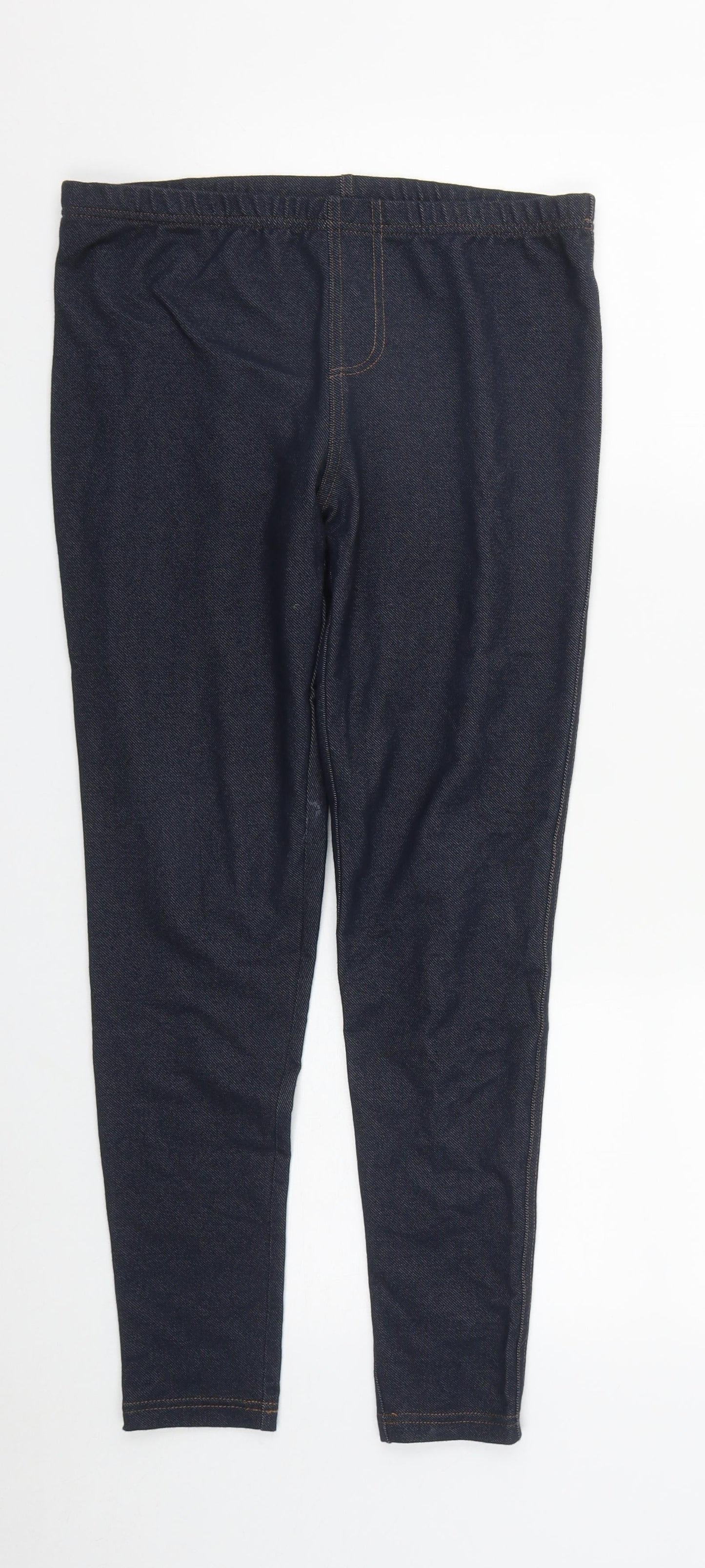 New Look Womens Blue  Cotton Jegging Jeans Size 12 L25 in Regular