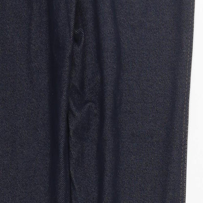 New Look Womens Blue  Cotton Jegging Jeans Size 12 L25 in Regular