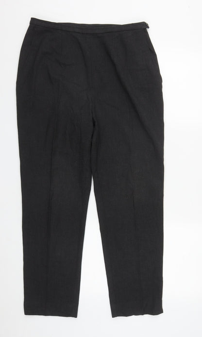 Womens UK Size 16 Marks and Spencer Regular Fit  Grey Trousers