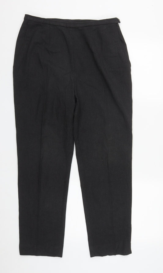 Womens UK Size 16 Marks and Spencer Regular Fit  Grey Trousers
